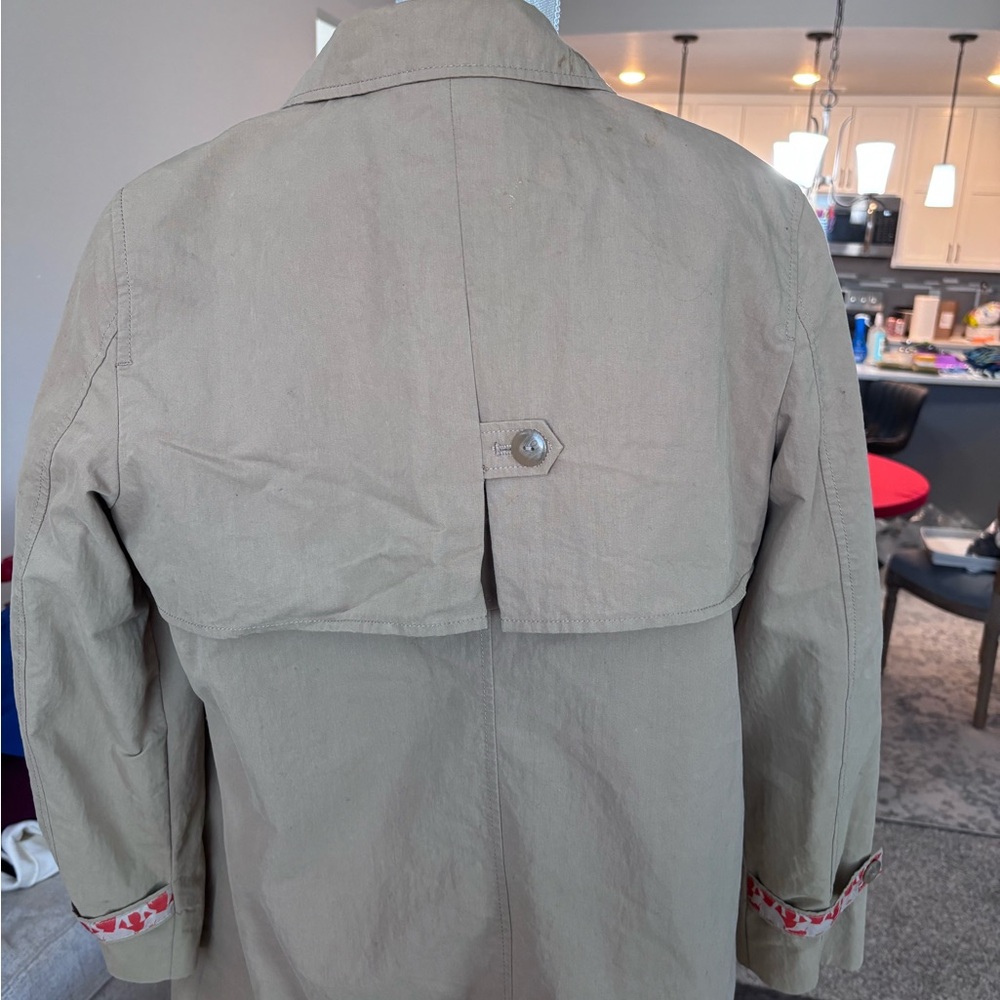 Coldwater Creek Water Resistant Trench Coat Jacket - Picture 13 of 13